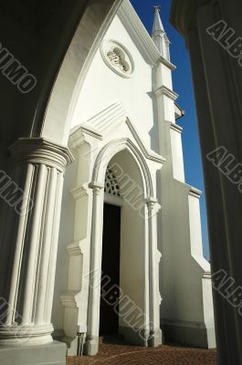 Entrance to a Church