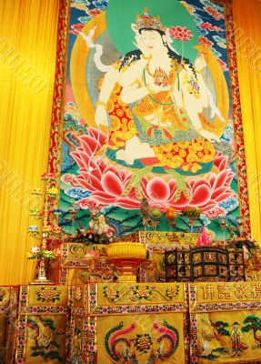 Painting of Maitreya