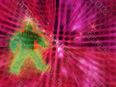 Computer Enhanced Photo - Abstract Collage