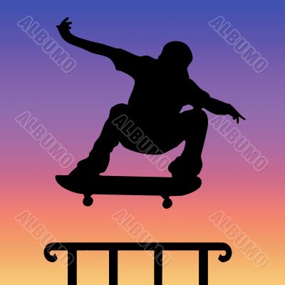 Sk8ter silhouette