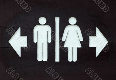 Toilet Sign