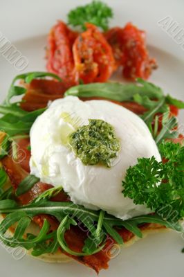 Poached Egg Pesto 2