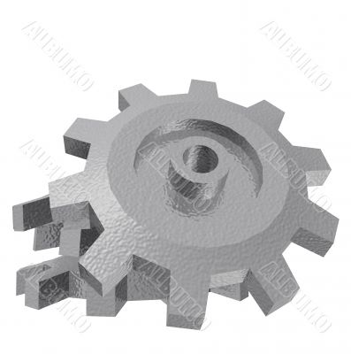 3d Gears Isolated