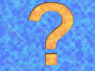 Question mark shaped hole in the sky Question mark shaped hole in the sky
