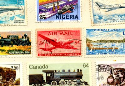 Postal stamps