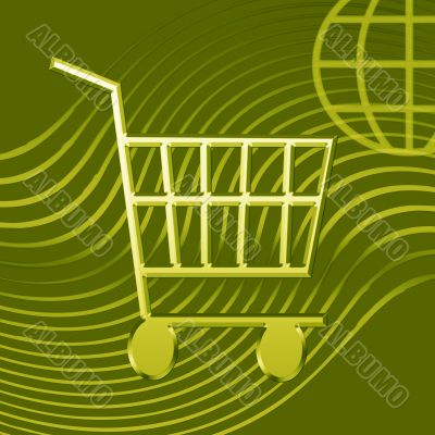 Basket for purchases Basket for purchases