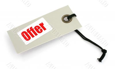 Offer tag Offer tag