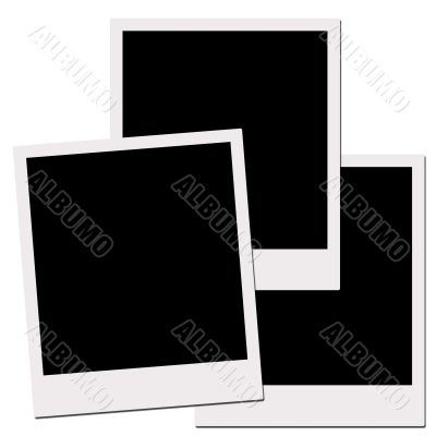 Polaroid Films (with clipping path)