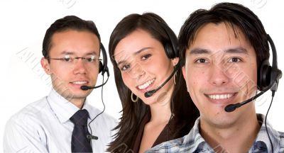 customer service team