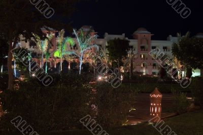 Hurgada in night