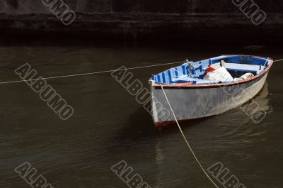 Boat moored