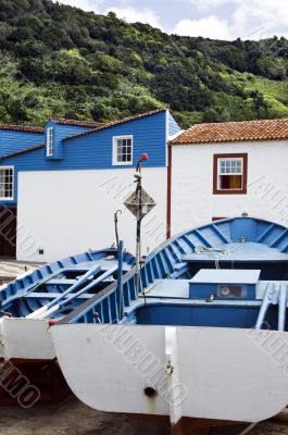 Boats resting