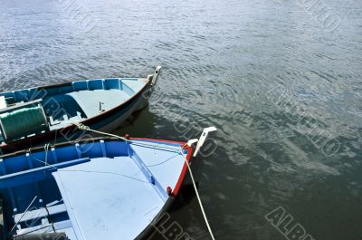 Boats moored