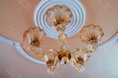 Chandelier with lights