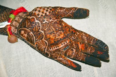 Henna Tattoo on Hands