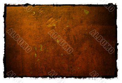 Detailed textured grunge background/frame