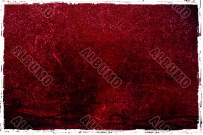 Detailed textured grunge background/frame