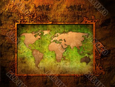 world map