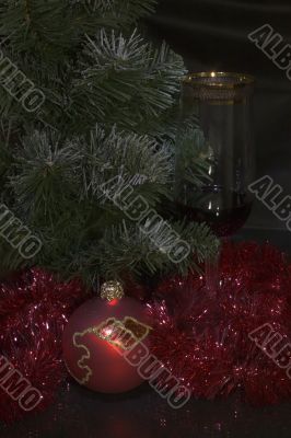 Christmas ornament -  a light brush