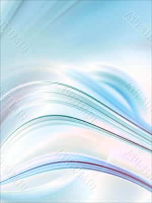 Fractal Abstract Background - Curving textures