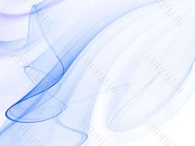 Fractal Abstact Background - Rippling blue Fractal Abstact Background - Rippling blue