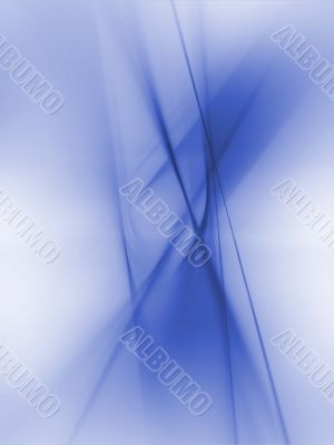 Fractal Abstract Background - Blue threads