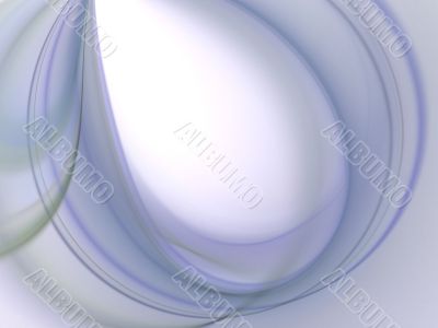 Fractal Abstact Background - Curving wispy blues Fractal Abstact Background - Curving wispy blues