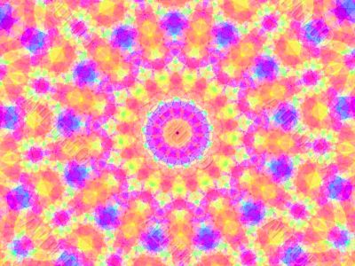 pinkish kaleidoscope