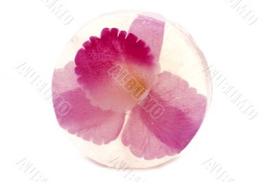 flower soap