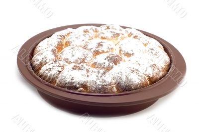 roll in baking form