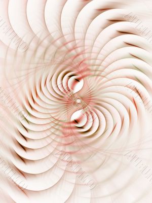 Fractal Abstract Background - Layered spiral