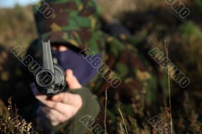 Soldier and his Rifle Soldier and his Rifle