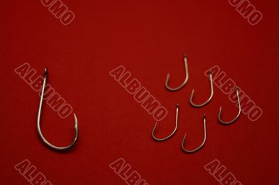 Fishing Hook Series (large one out) Fishing Hook Series (large one out)