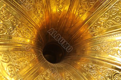 Gold Gramophone Horn Gold Gramophone Horn