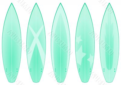 Surfboard Designs (green)