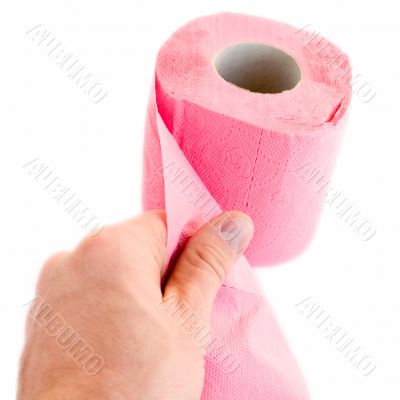 pink tissue