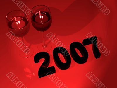 2007 new year celebration