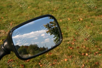 Landscape in the mirror
