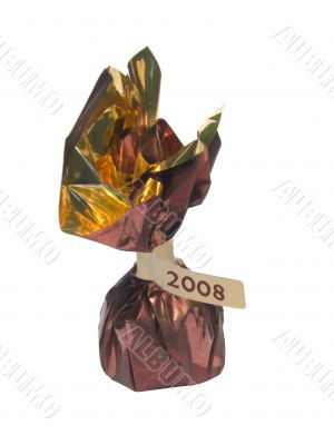 Candy labeled 2008 Candy labeled 2008