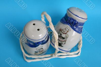 The salt-cellar and the pepper-box