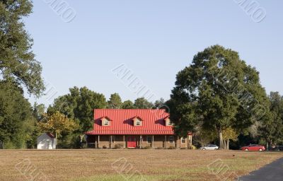 Farmhouse with Red Roof Farmhouse with Red Roof