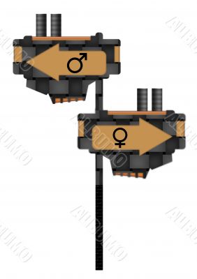 Guidepost Male and Female