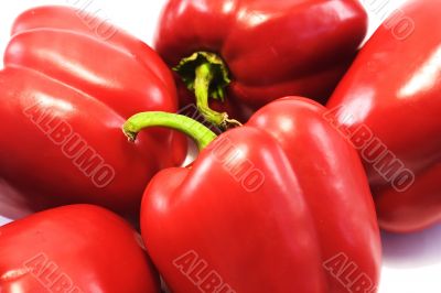 Red sweet bell peppers 3