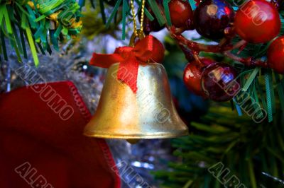Christmas Golden Bell 1