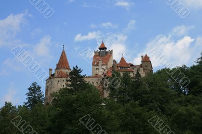 The castle Bran in Romania
