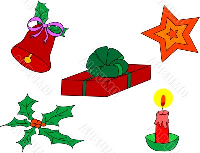 Christmas icons Christmas icons