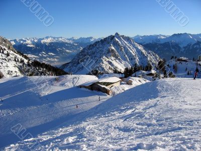 Winter holidays in Alps