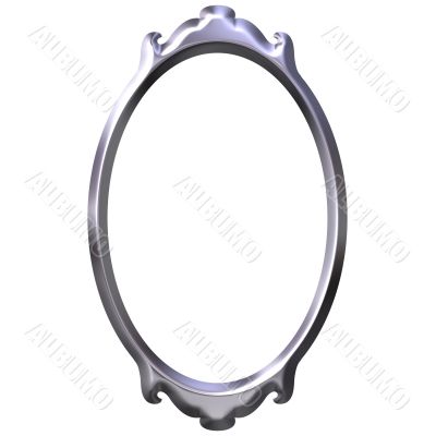 3D Silver Frame