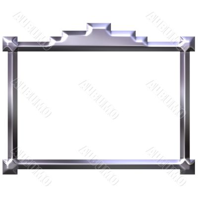 3D Silver Frame