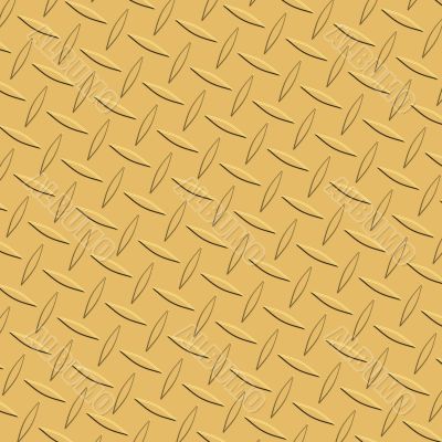 Golden Diamond Plate